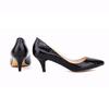 Sexy Faux Crocodile Pattern Leather Mid High Heels Pointed Toe Wedding Party Dress Pumps Women Shoes Shoe