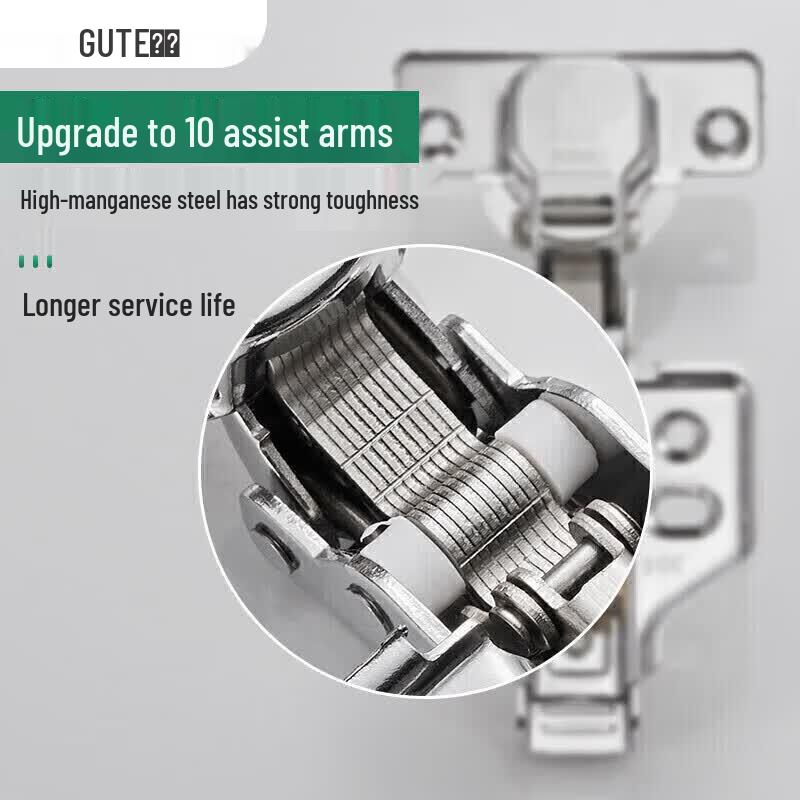 GUTE Stainless Steel Soft-Close Cabinet Hinge