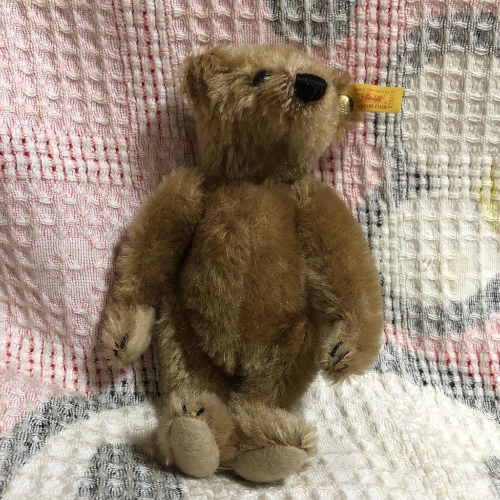 [USED] Steiff 029073 Cinnamon Bear Teddy Bear Plush Toy