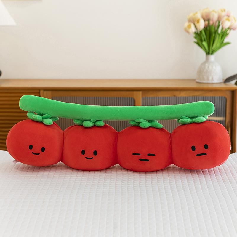 Новая серия плюшевых игрушек-овощей, помидоры, куклы, диванные подушки, большие подарки для детей и девочек