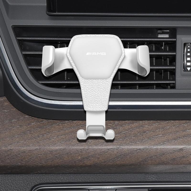 1PCS Gravity Car Phone Holder Air Vent GPS Stand Accessories For Mercedes Benz AMG GLE GLS GLC CLA GLB ML W204 W206 W205 W212 W203