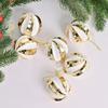 6pcs 6cm Electroplated Hanging Balls Shatterproof Merry Christmas Decor Holiday Wedding Party