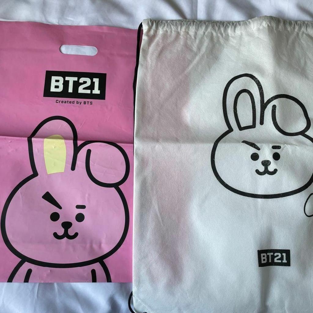 [Б/У] BTS Bangtan Boys Jungkook BT21 COOKY Подушка-косметичка