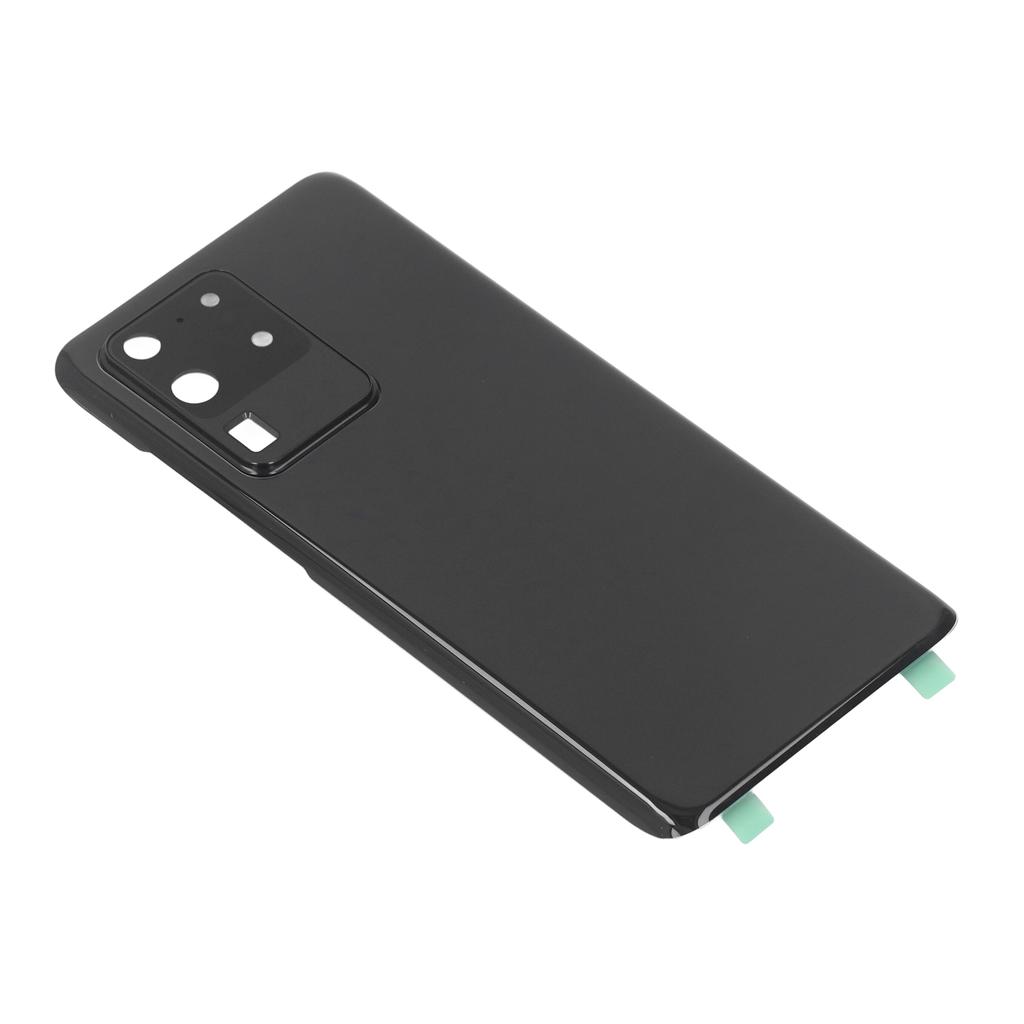 Задняя стеклянная крышка, корпус, дверь, замена для Galaxy S20 Ultra 5G с предустановленной лентой для линзы камеры, стилус, телефон