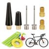 Road Bike Tire Valve Adapters Ball Pump Needle Nozzle Inflator Adapter for Standard Pump or Air Compressor Enduring