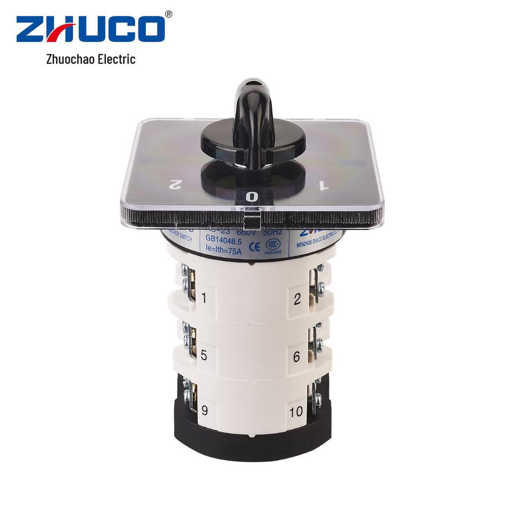 Универсальный поворотный переключатель Zhuochao SZL9-75/D0723.3 (Эквивалентно LW31 GLE9)