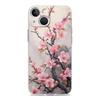 Cherry Blossom Tree Luxury Transparent Phone Case For iPhone 18 15 14 13 12 mini 11 Pro Max XS X XR SE 7 8 Plus Clear Cover
