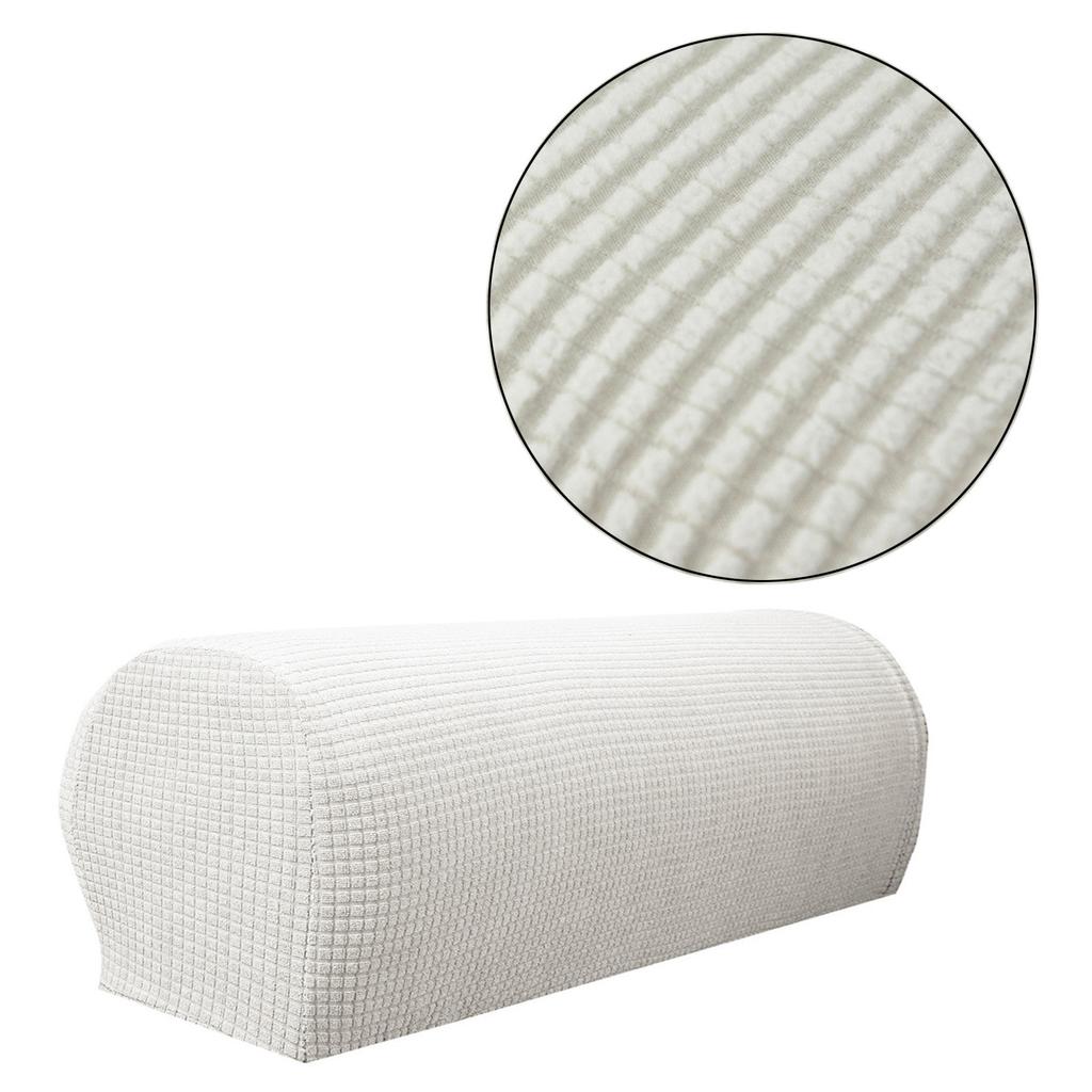 Чехлы на подлокотники, 2 шт., чехлы на подлокотники из эластичной ткани, противоскользящие чехлы для дивана, кресла, защитные чехлы для мебели для дивана с откидной спинкой