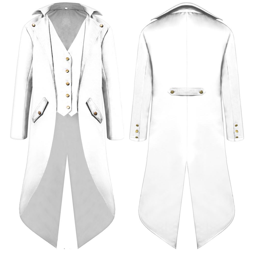 Мужское пальто, фрак, куртка, готический сюртук, верхняя одежда Praty