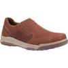 Hush Puppies Mens Fletcher Leather Shoes