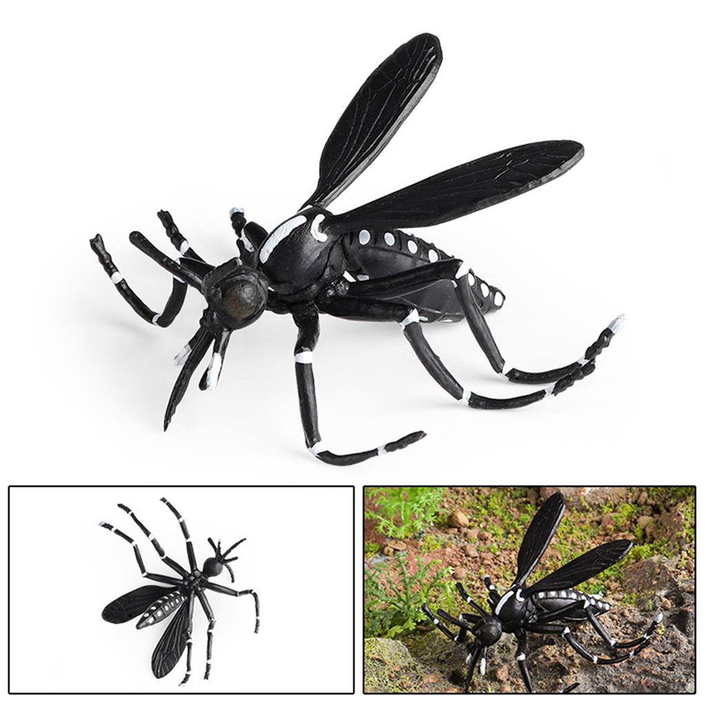 Beetle Figurines Simulation Insect Models Lawn Fence Insect Ornaments for Garden Home Decoration