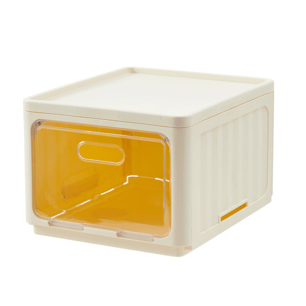 Складной ящик для хранения для баночек со специями, пластиковый складной контейнер для хранения, многофункциональный штабелируемый органайзер для хранения на кухне