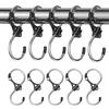 S-образные крючки JUSTBOKU, Защита от падения, Нержавеющая сталь, Защита от ржавчины, Защита от падения, S-кольцо, S-крючки, Прочные, Надежные, Грузоподъемность 15 кг, Набор из 10 штук
