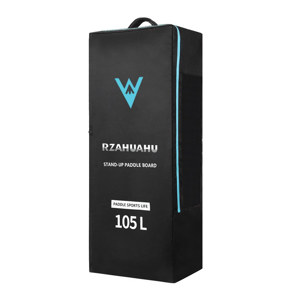 Надувной рюкзак для серфинга с веслом 125 л, большая вместимость, сумка для доски для серфинга SUP из ткани Оксфорд