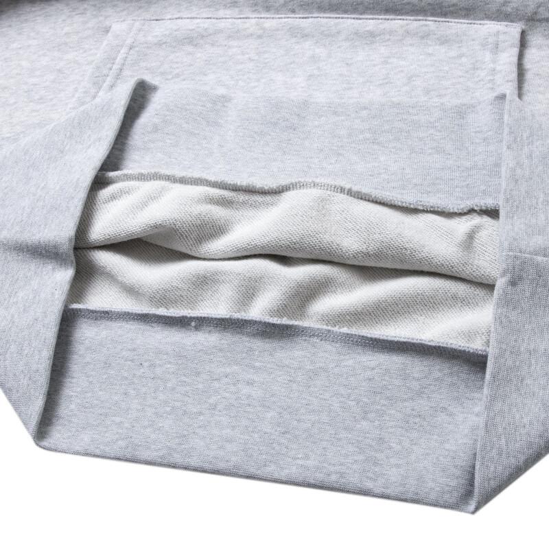 Adidas Повседневная мужская толстовка с капюшоном и принтом сзади, серая IS7104