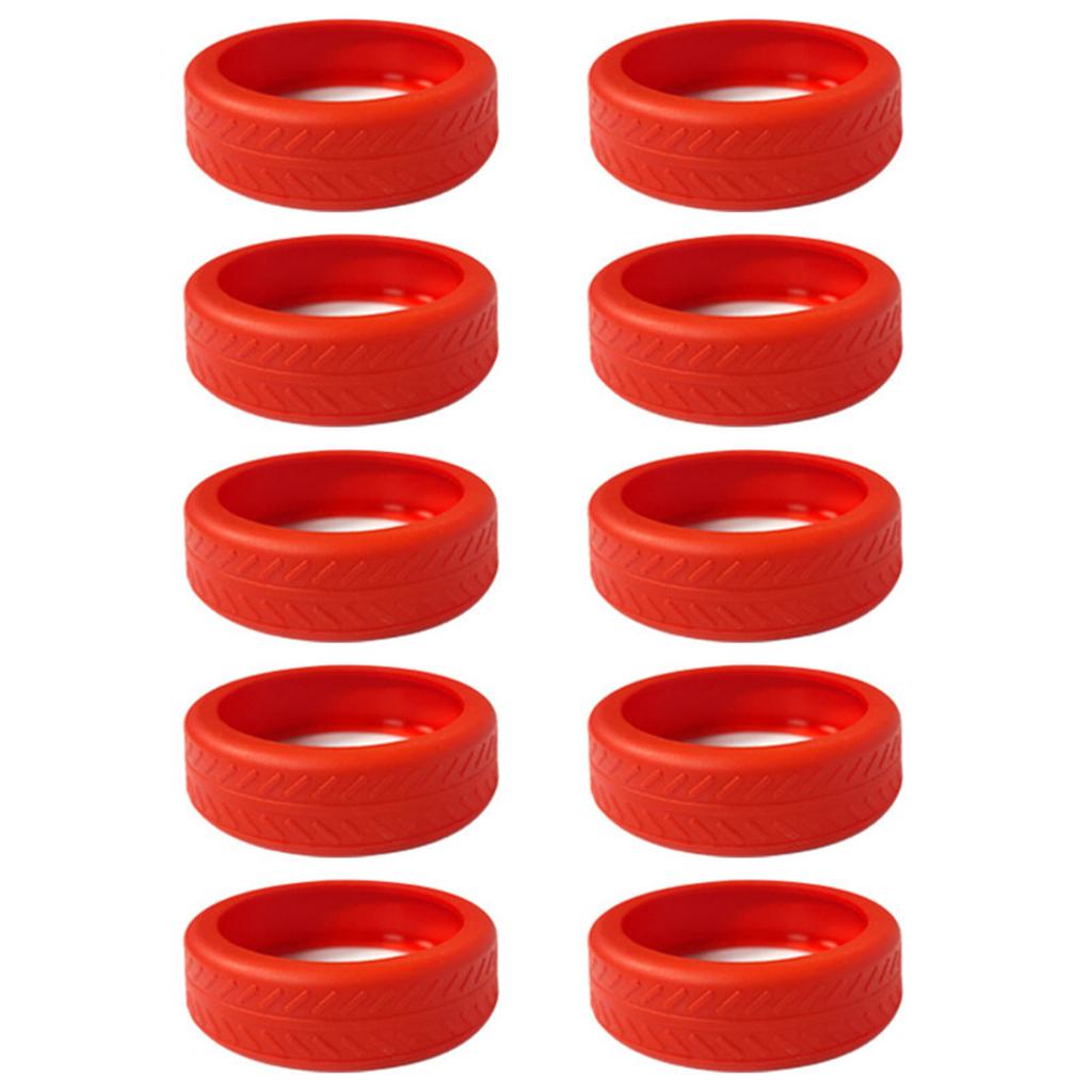 10 шт. прочных силиконовых защитных чехлов для колес дорожных сумок предотвратят повреждение вашего багажа