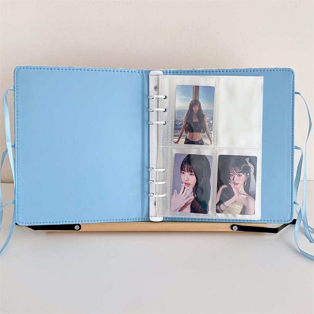 Держатель для фотокарточек с отрывными листами Школьные канцелярские принадлежности Коллекционная книга Альбом Канцелярские принадлежности