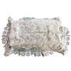 Крышка для салфетницы серии Vivienne Crystal Margaret, 12 x 26 x 6 см, Цвет: Слоновая кость и Зеленый, Вышивка кружевом, WK1002D2