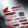 ДЛЯ МОТОЦИКЛА HONDA CBR500R Светоотражающие Наклейки Водонепроницаемые Декали для Шлема Скутера Топливного Бака Ящика для Инструментов Гоночные XL0