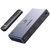 UGREEN HDMI 3 в 1 Селектор с Пультом ДУ, Совместимый с HDMI HDCP, Протестированный и Проверенный Переключатель, Входы, Выход, Управление 8K@60Hz/4K@120Hz, 48 Гбит/с,