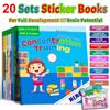 Montessori Toys Cartoon Sticker Books Focus On Potential Development Education Sticker Toys for Children 3-6Y