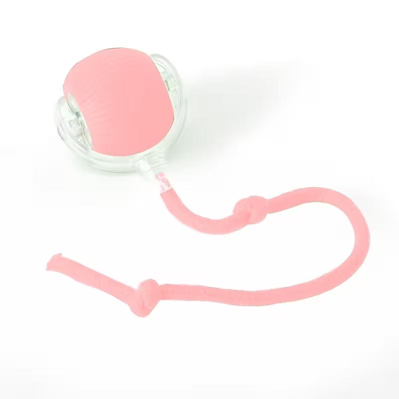 Интерактивная игрушка-мяч для кошек, Автоматический катящийся мяч с хвостом, Перезаряжаемая умная интерактивная игрушка для питомцев, Умный мяч для кошек