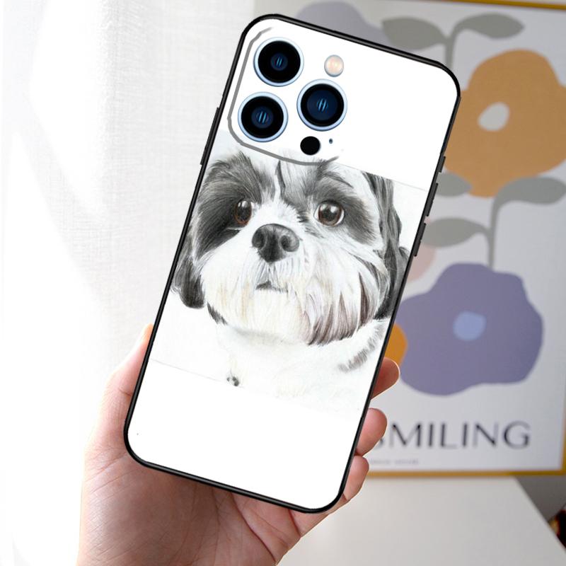 Чехол для щенков Ши-тцу Coque Для iPhone 11 12 Pro Max Mini X XS XR 7 8 Plus Чехол Для iPhone 13 Pro Max Чехол