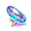 Кольцо из серебра 925 пробы Mystic Topaz Handmade Jewelry Размер 9 k0f13