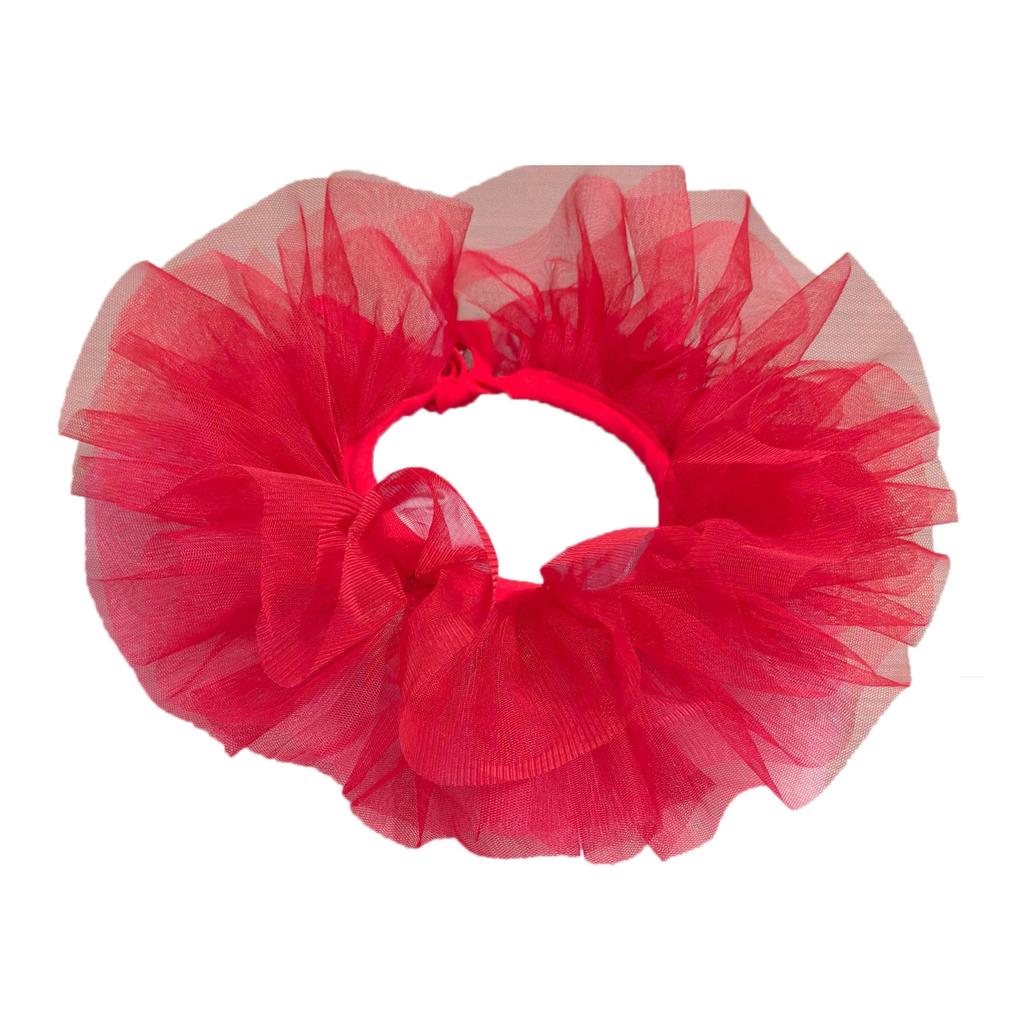 Victorian Ruffled Mesh Detachable False Collar Shawl for Children Girls Retro 3 Layered Tulle Neck Ruff Cosplay Choker