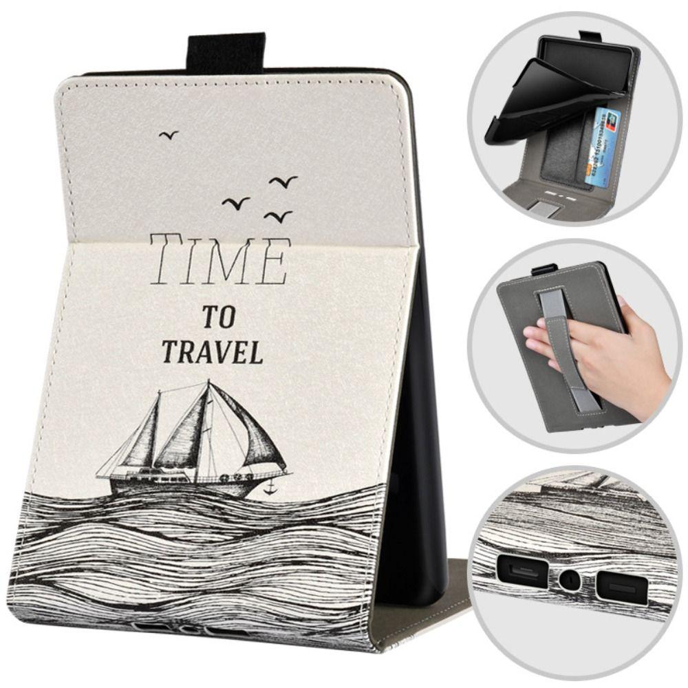 Ударопрочный защитный чехол Smart Cover с экраном 6,8 дюйма для Amazon Kindle Paperwhite 5, домашнего офиса