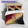 Lens FC Printed 3PCS Bedding Set Breathable Duvet Cover with Pillowcases Decorative Bed Linen for Bedroom Home