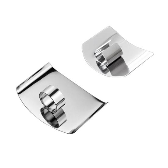 Защита для пальцев, сверхмощная нарезка кубиками из нержавеющей стали, нарезка овощей, чтобы не повредить защиту для пальцев, безопасный инструмент для нарезки, кухонные принадлежности