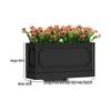 Уличный ящик для растений из нержавеющей стали