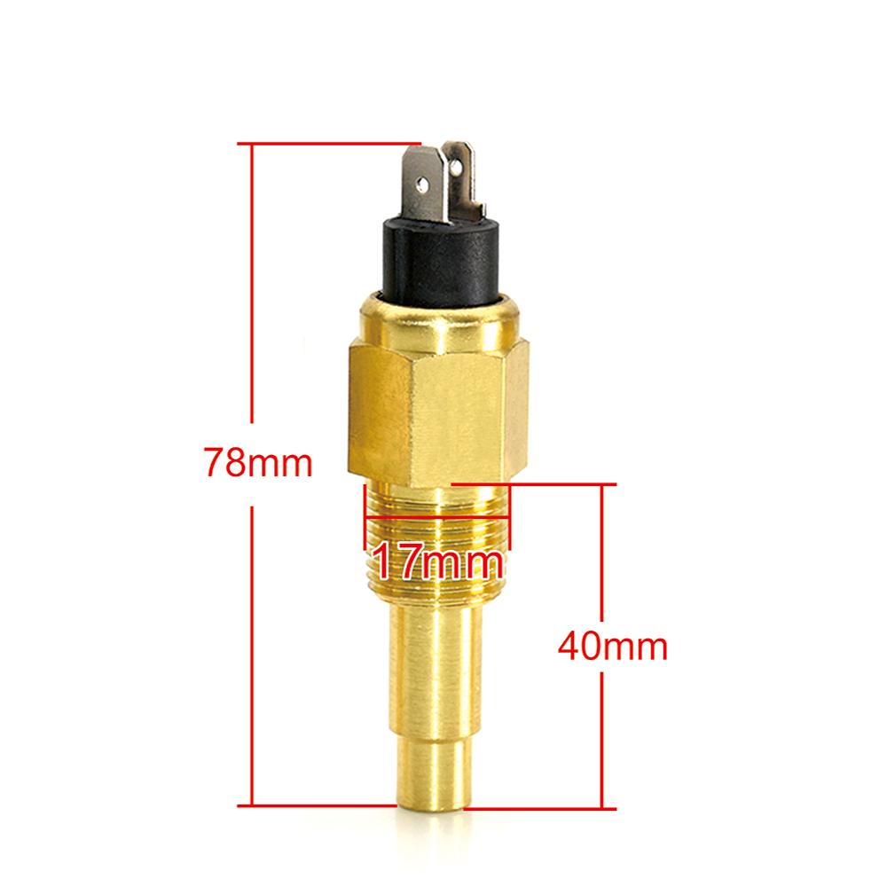 1 Piece Water Temperature Sensor 14mm 17mm 21mm Water Temp Sensor for Universal Engine Meter Sensor 1/4 NPT 3/8NPT 1/2NPT