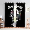 Gamepad Printed Curtains, Semi-Shading, Living Room, Bedroom, E-Sports Room Decorative Curtains, Customizable Patterns
