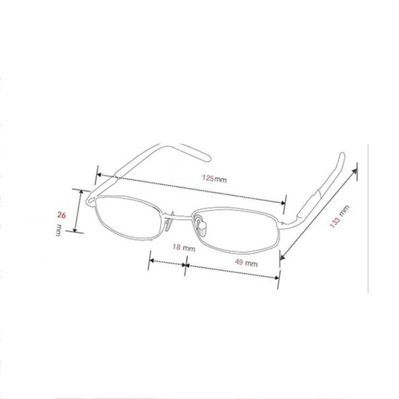 Men Women Frameless Reading Glasses Classic Resin Clear Lens Eyeglasses Fashion Ultralight Portable Presbyopia Eyewear