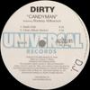 12-дюймовая пластинка DIRTY - Candyman UNIR206481 Universal Recor 2001 US Рэп и хип-хоп/R&B Б/У