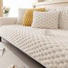 Winter Sofa Cover Thicken Plush Non-Slip Couch Cushion for Living Room Soft Universal Sofa Cover Back Towel Sectional Sofa Mat