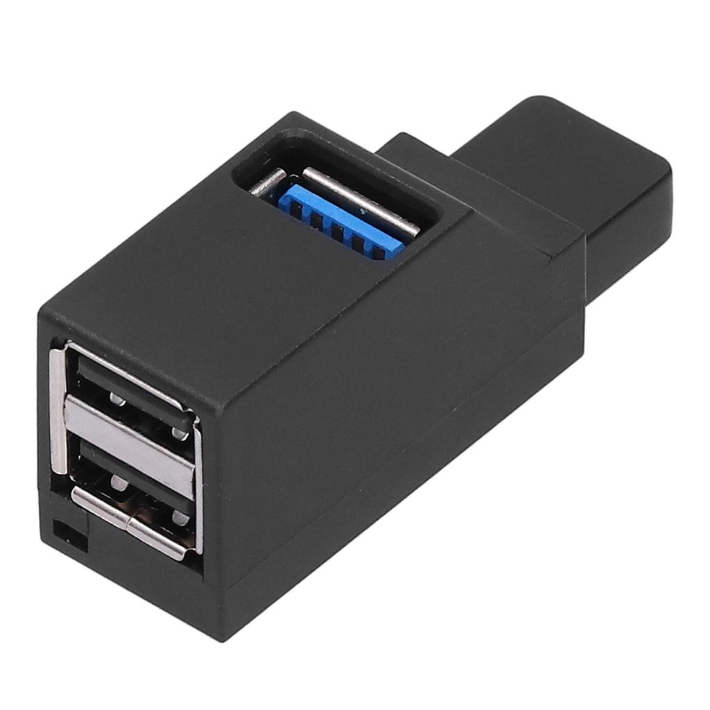 Портативный USB-хаб Высокоскоростной 3 порта со шнурком Интерфейс USB2.0 USB3.0 Компьютерные принадлежности