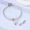 Original 925 Sterling Silver Charms Bead Cute Duck Pendant Fit Original Bracelet Necklace For Women DIY Jewelry Gift