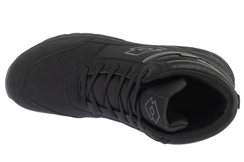Lotto Evedal Mid, Mens Black Trekking Shoes