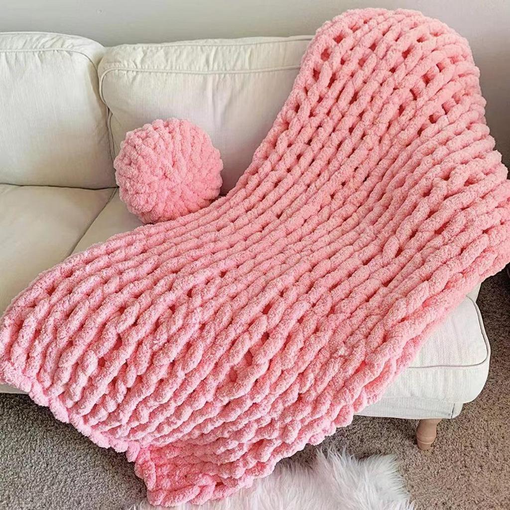 Шерстяное одеяло ручной работы с изображением радужного кошачьего хвоста: Уютный, не линяет, устойчив к выцветанию