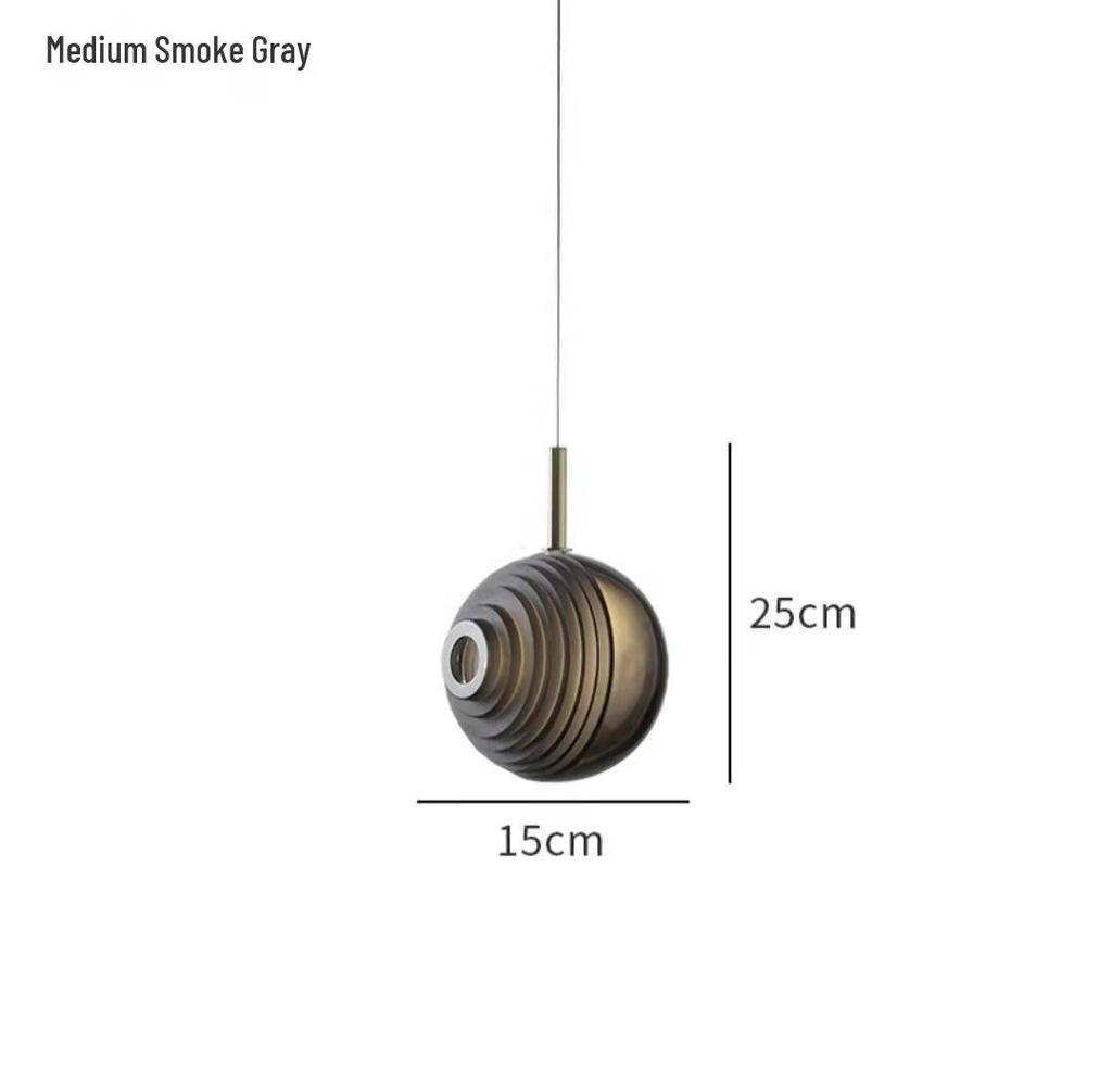 Постмодернистский Минималистичный Стеклянный Подвесной Светильник в Полоску для Гостиной, Кафе, Спальни, Лестницы и Выставочного Зала