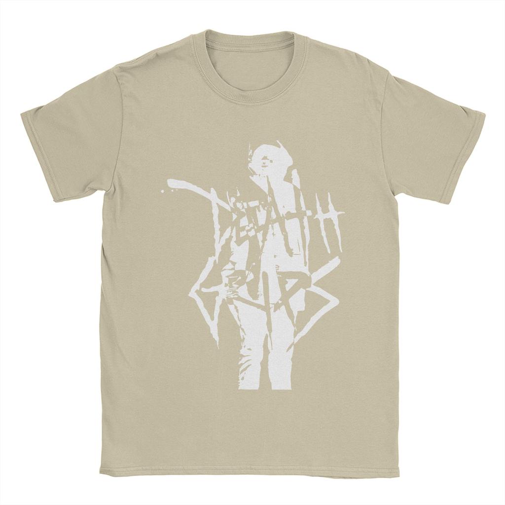 Funny Death Grips MC Ride T-Shirts Men Crew Neck Cotton T Shirts Short Sleeve Tee Shirt Plus Size Clothes