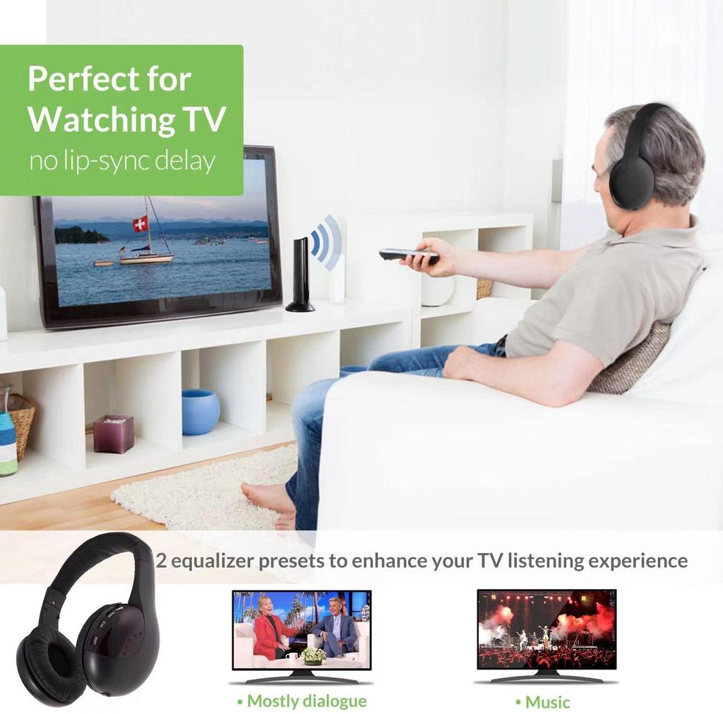 Беспроводные наушники для телевизора для пожилых людей