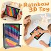 3D Игрушка Pin Art - Пластиковая доска с иглами для детей, 3D Скульптура отпечатков игольчатым пином
