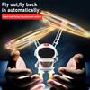 Non-Toxic Flying Robot Astronaut Toy Aircraft High-Tech Hand-Controlled Drone Interactive Dual Wings With Lights Outdoor Gifts For Kids