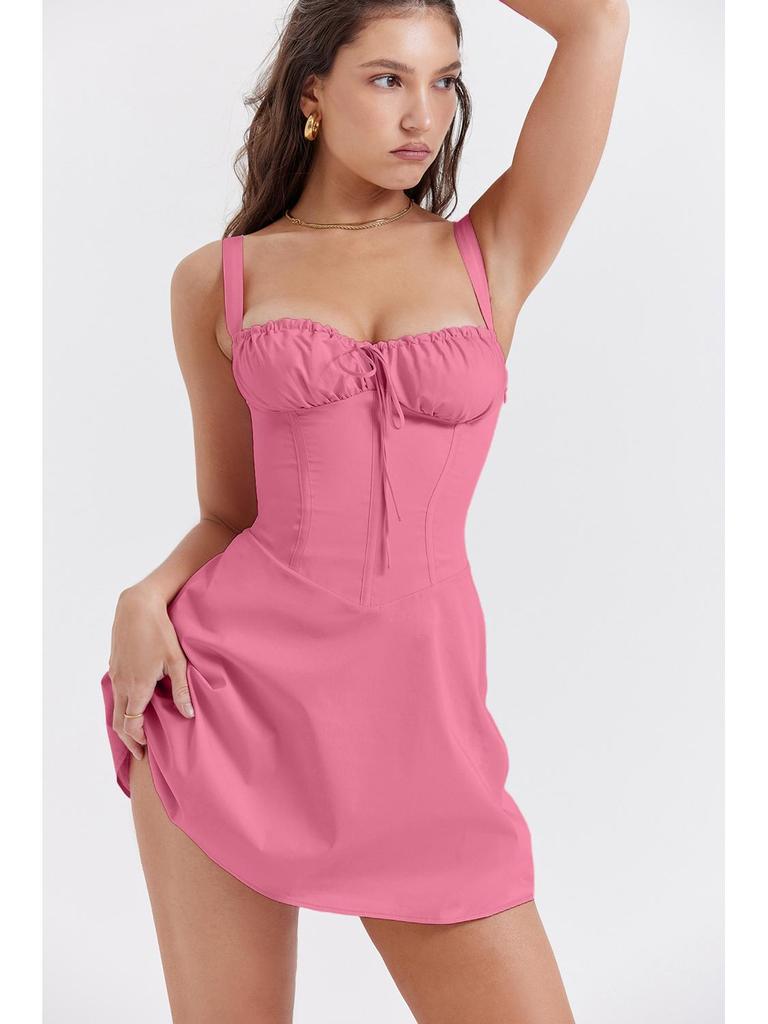 2026 Элегантное французское летнее платье-слинг высокого класса для женщин