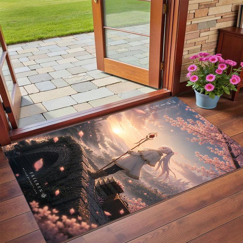 Crystal Velvet Rug Soft Non Slip Indoor Floor Mat Home DecorFrieren Beyond Journey's End