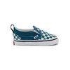 Vans Slip-On Low Top Toddler Shoes Blue And White Checkerboard Baby Shoes VN000UBS9EX